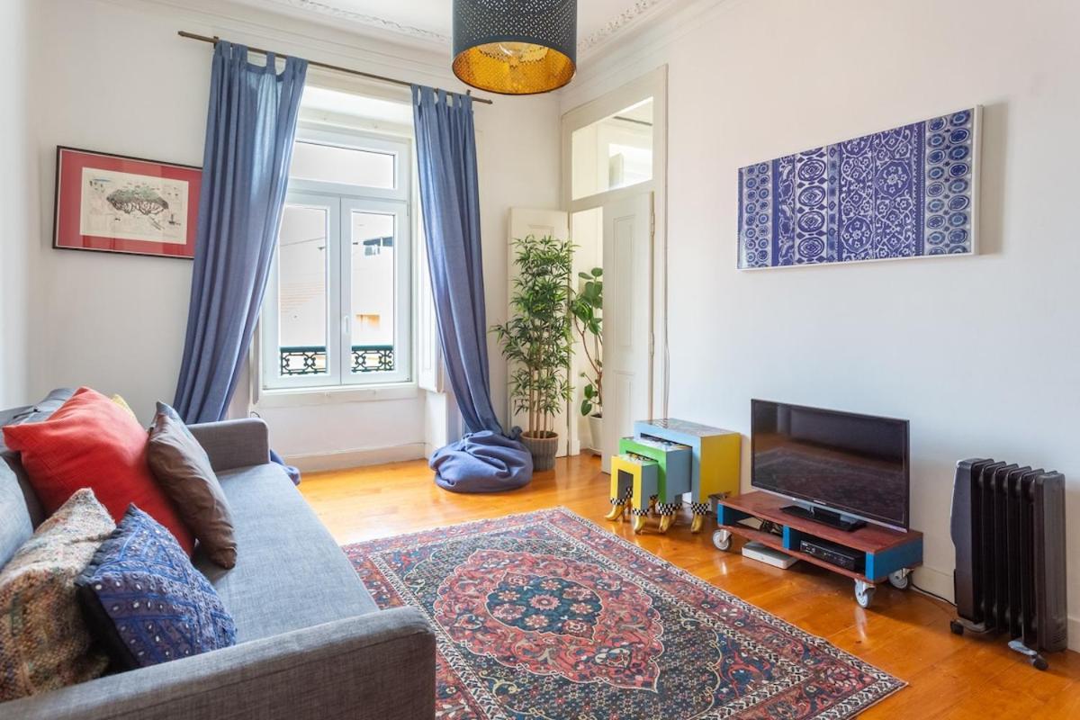 Bright 2 Bedroom Apt 100M From Av. Liberdade Lissabon Exterior foto